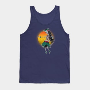 Hawaiian Halloween (no text) Tank Top